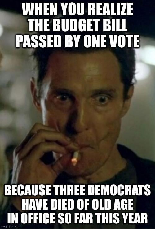 Congress is NOT your fucking retirement community