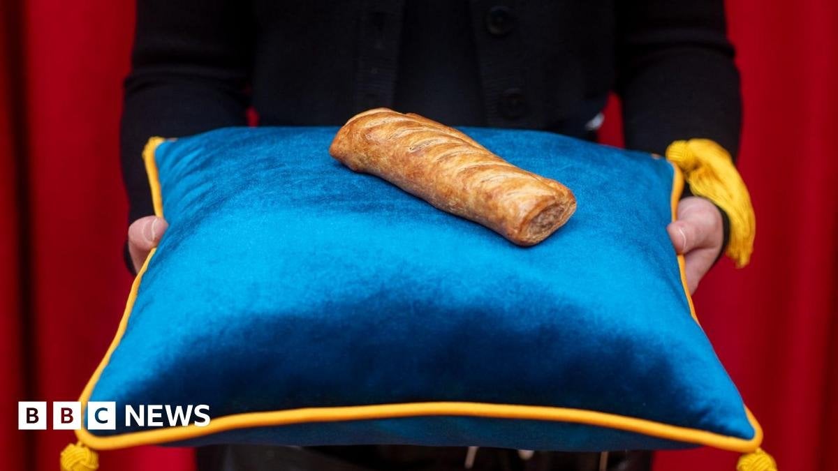 Greggs sausage roll immortalised at Madame Tussauds wax museum
