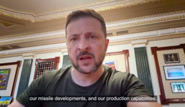 Ukraine must 'accelerate creation of ballistic systems,' Zelensky says