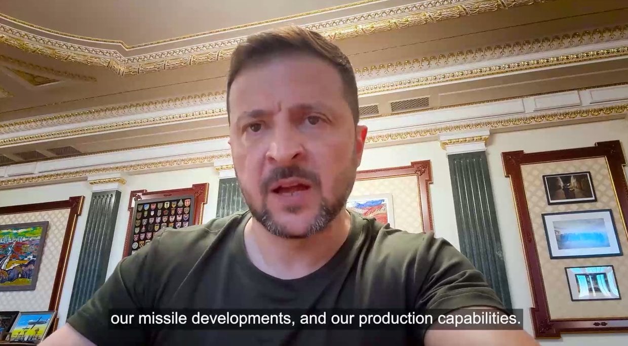 Ukraine must 'accelerate creation of ballistic systems,' Zelensky says