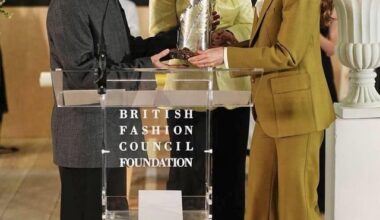 The Princess of Wales presented The Queen Elizabeth Il Award for British Design