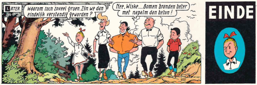 Suske en Wiske toch wel uitzonderlijk cynisch (Paul Geerts, 1972)