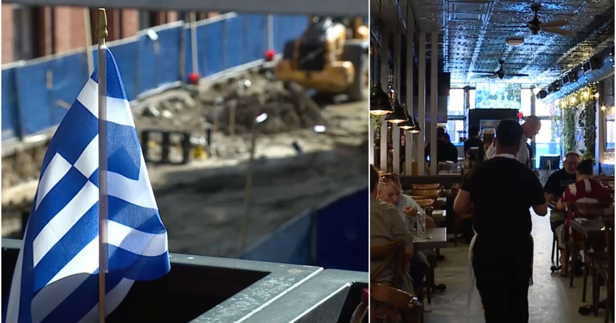 Greektown wants you to know they're open for business despite construction