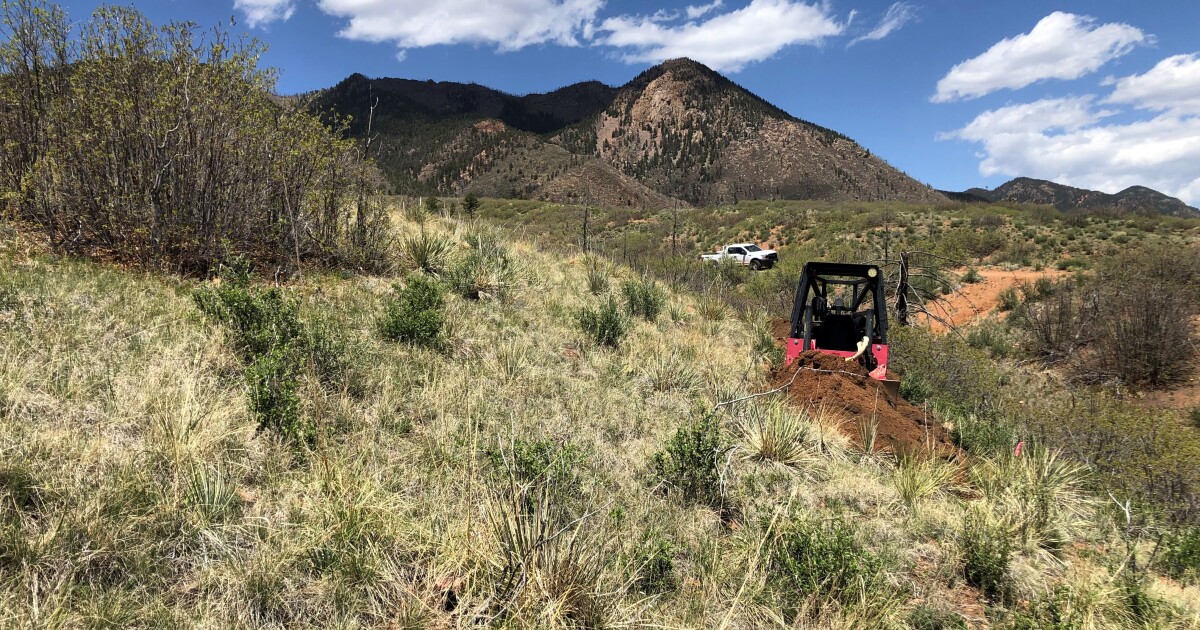 City of Colorado Springs begins work on Blodgett Open Space