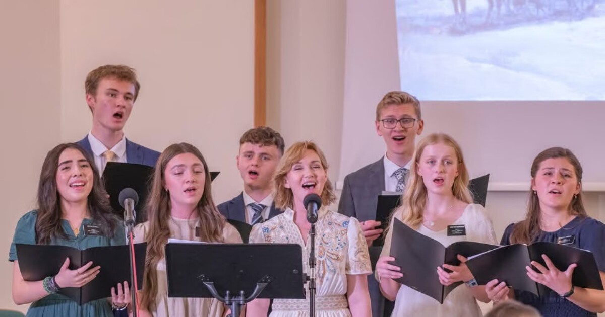 Singer from Celtic Woman performs with missionaries in Serbia, Slovenia, and Croatia