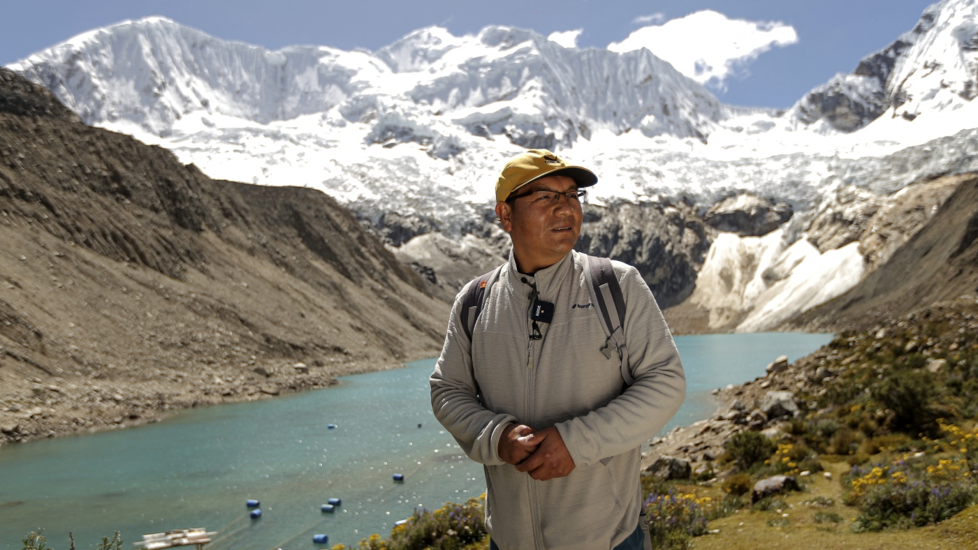 Peruvian farmer loses landmark climate case against German energy giant : NPR