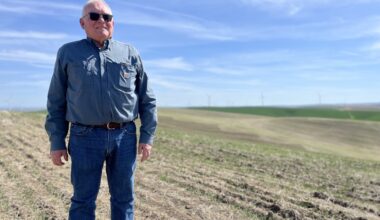 Low prices and Trump's trade war are pushing these Northwest farmers to the brink : NPR