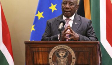 South Africa’s Ramaphosa to meet Trump at White House : NPR