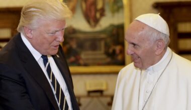 Catholic leaders criticize Trump for posting apparent AI photo of himself as the pope : NPR