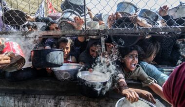 Gaza food aid decays in Jordan warehouses : NPR
