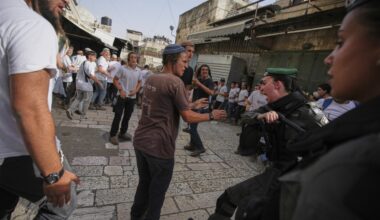 Chanting 'Death to Arabs,' Israeli nationalists begin an annual march in Jerusalem