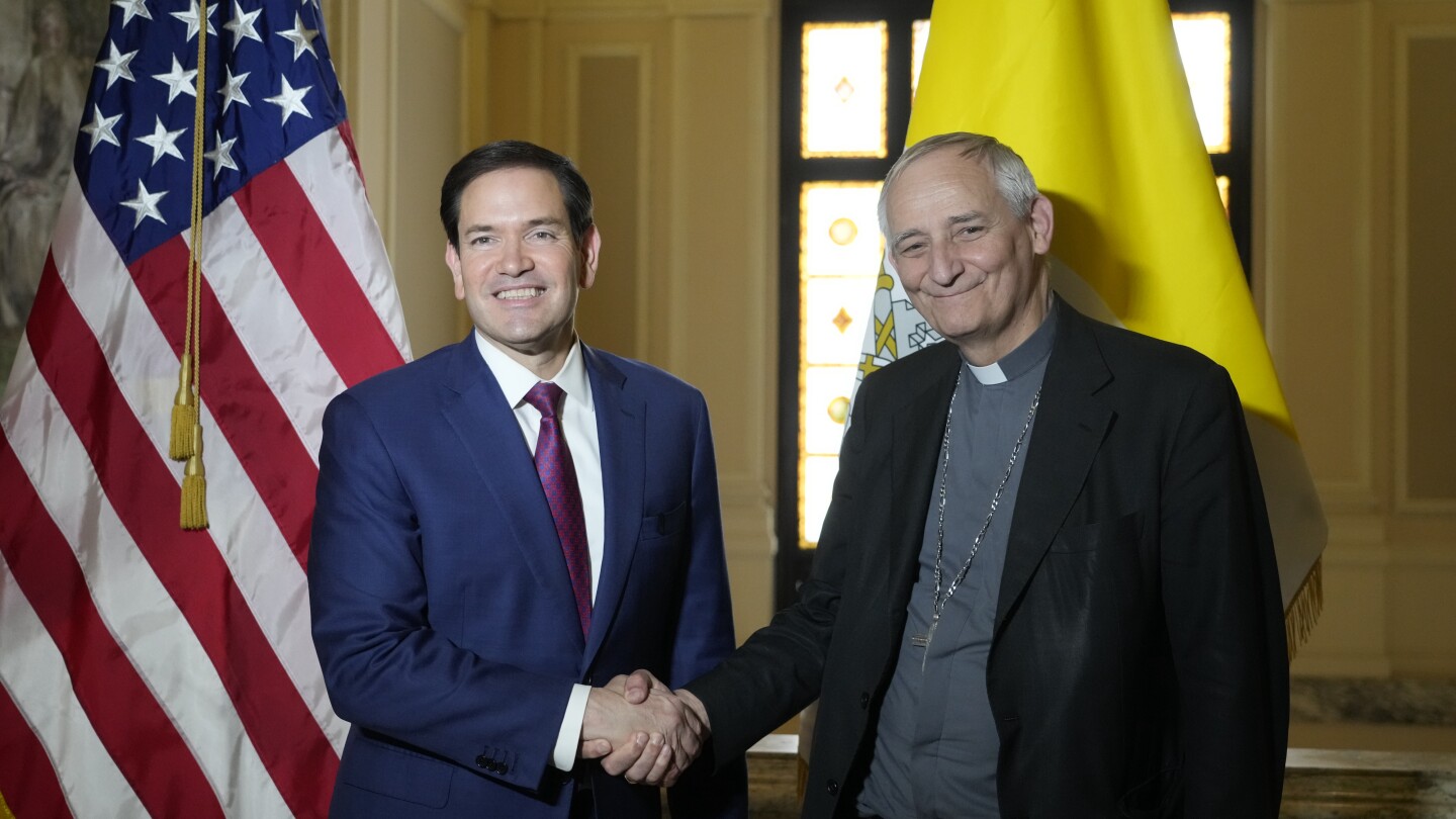 Vatican could be a venue for Russia-Ukraine talks, Rubio says