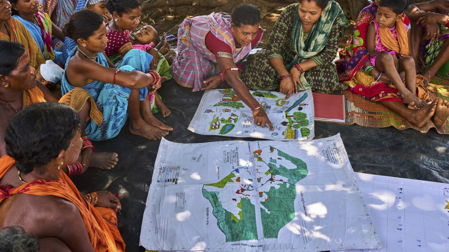 In India, Indigenous women and their 'dream maps' seek to protect lands from climate change