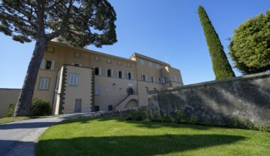 Pope Leo XIV visits Vatican's hilltop summer residence that Francis turned into museum