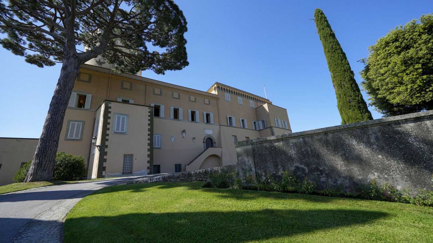 Pope Leo XIV visits Vatican's hilltop summer residence that Francis turned into museum