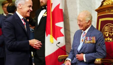 King Charles III says Canada facing unprecedented challenges as Trump threatens annexation