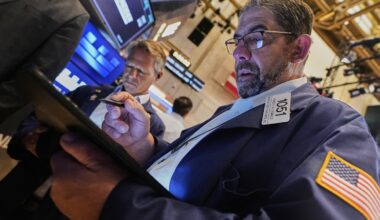 Stocks slump after Trump tariff threats for EU and Apple
