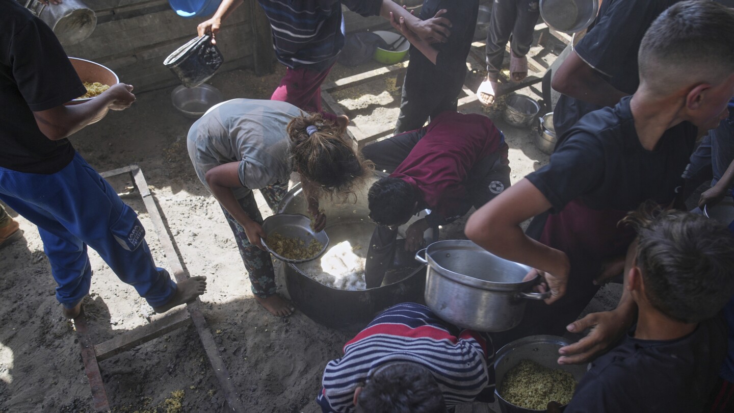 Israeli airstrikes kill 23 in Gaza as outcry over aid blockade grows