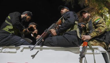 Israeli military strikes near Syria's presidential palace after warning over sectarian attacks