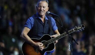 Springsteen isn't new to political and social commentary in his lyrics