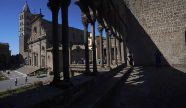 A roofless palace in Italy's Viterbo hosted the first and longest conclave