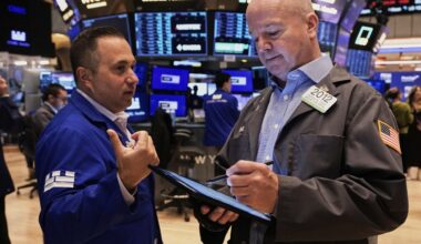 Stocks slip on Wall Street at the end of a winning month