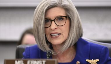 Iowa Sen. Joni Ernst at contentious town hall: 'We all are going to die'