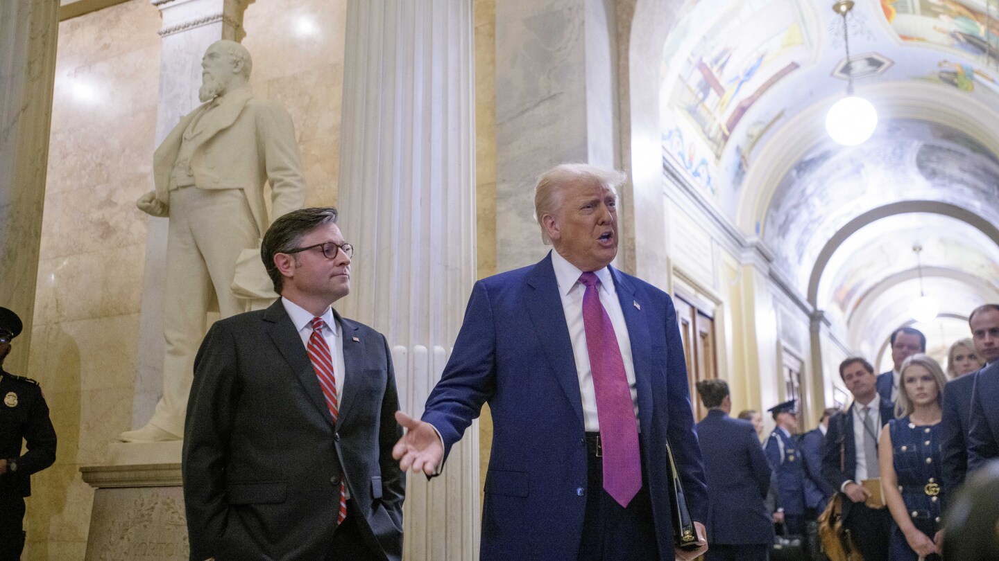 Live updates: Trump tries to persuade GOP to unify around 'big, beautiful' bill