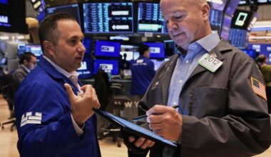 Wall Street glides to the end of its best month since 2023