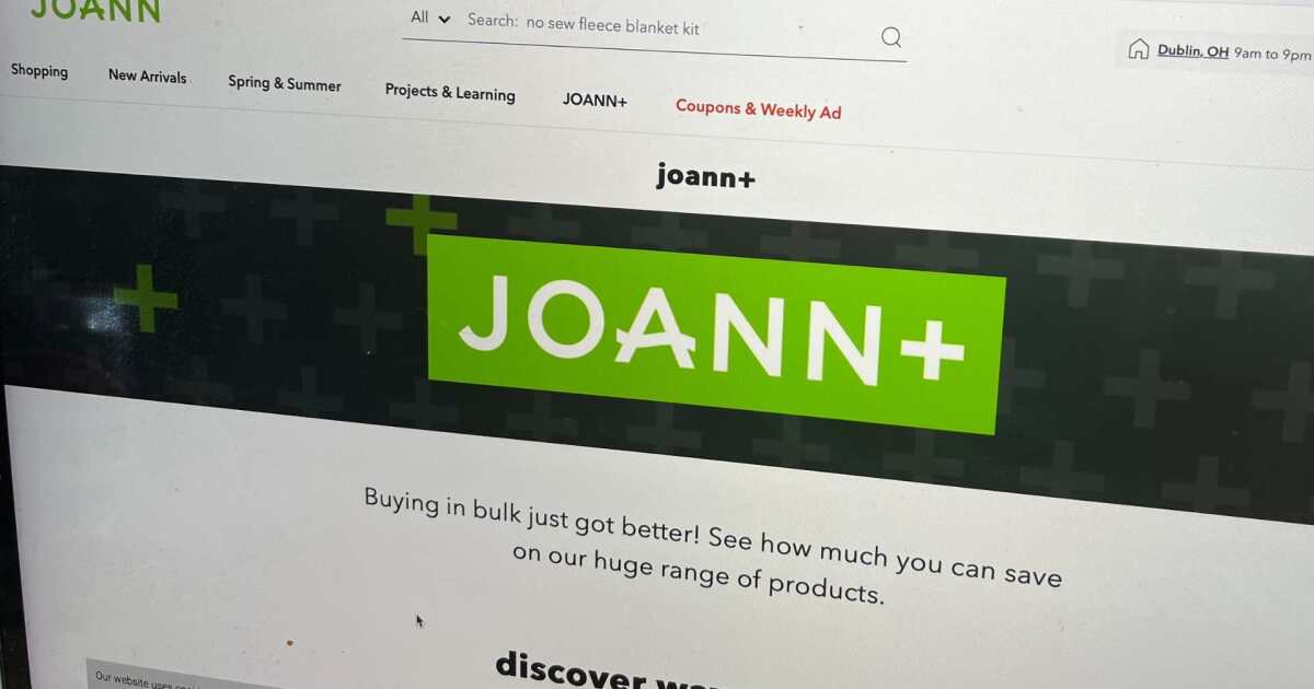 Joann to close all remaining stores this week