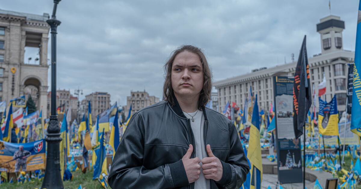 How this teen fled Russian occupation to become an unassuming hero in Ukraine