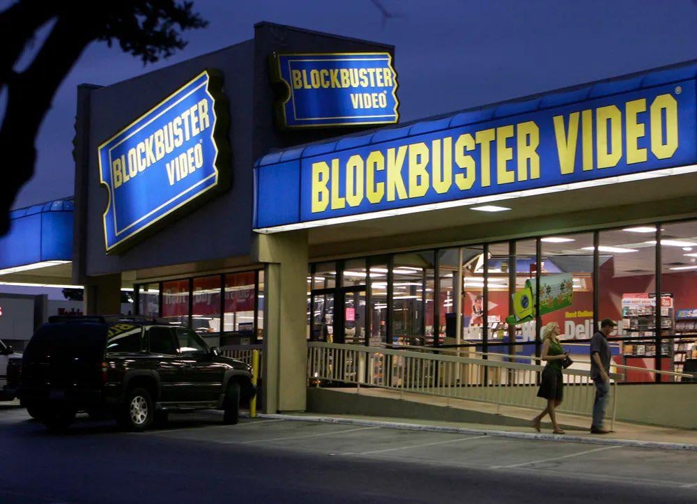 BREAKING: President Trump orders reopening of Blockbuster Video. Claims it will reignite the US film industry.