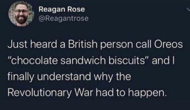 We actually call them Oreos . It’s just American propaganda that he listens to