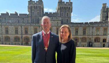 Dunkley’s catch-up with Prince William at CBE investiture - The Royal Gazette