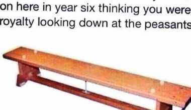 Going into year 7 just to be the youngest in school again