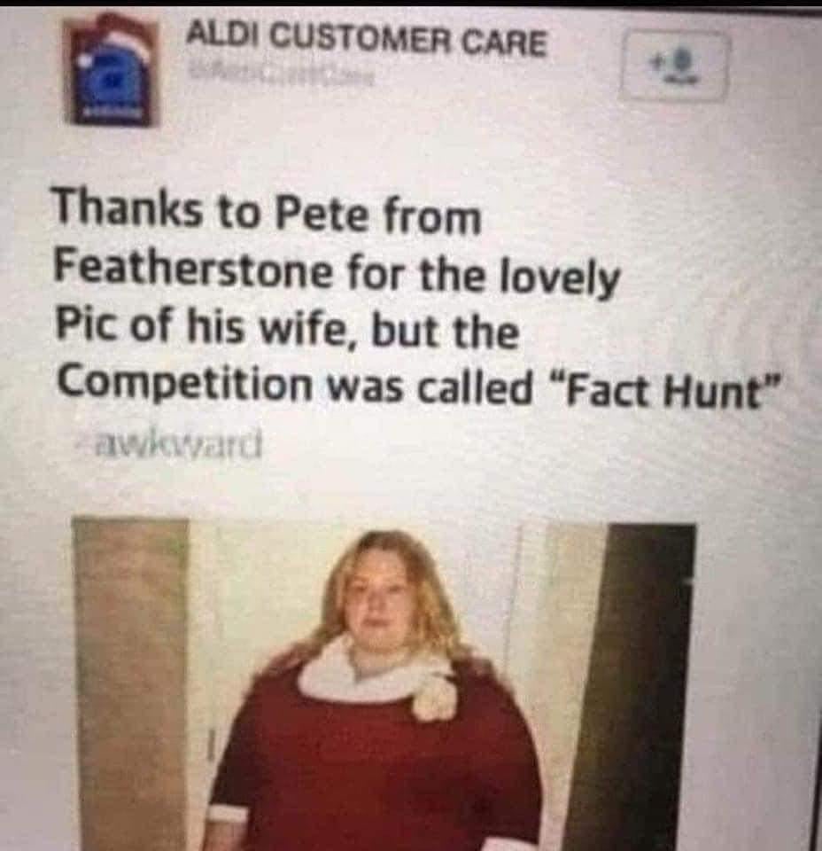 An honest mistake?