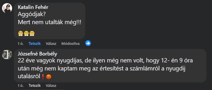 Nem érkeznek a nyugdíjak!