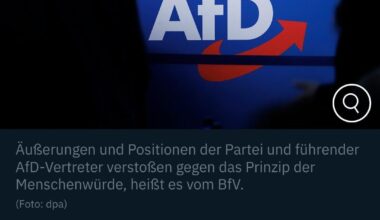 AfD is officially extreme right