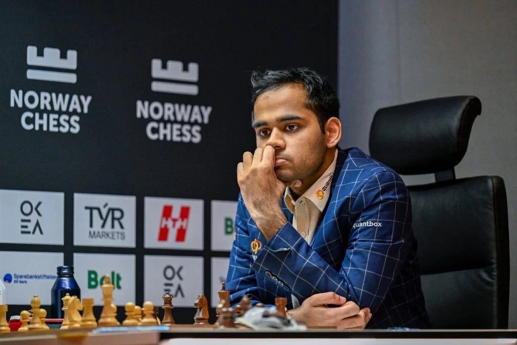 Norway Chess: Erigaisi hands Gukesh second defeat in 2 days