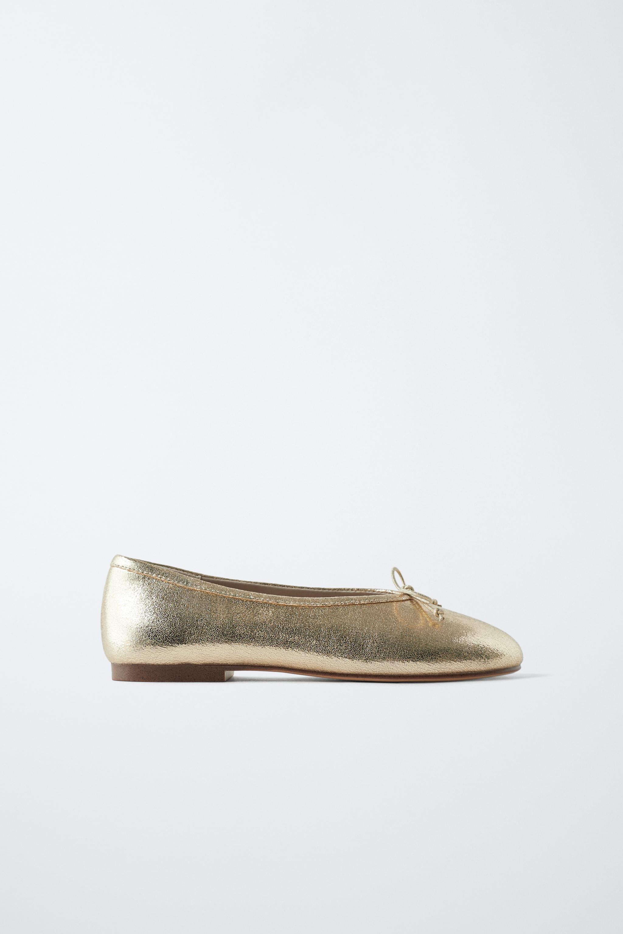 Metallic Ballet Flats