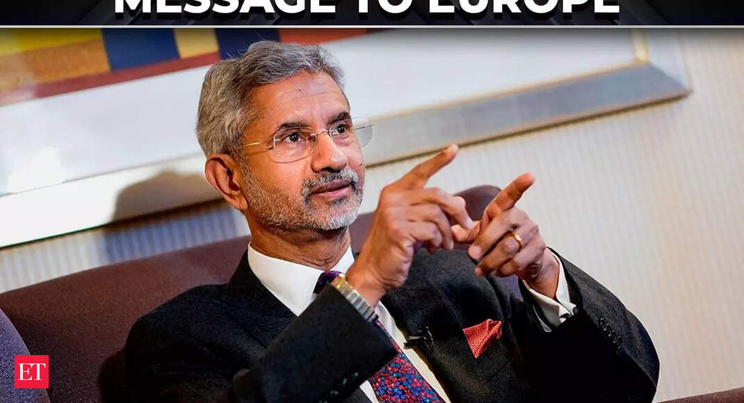 ‘We look for partners, not preachers’: Jaishankar’s message to Europe at Arctic Circle Forum - The Economic Times Video