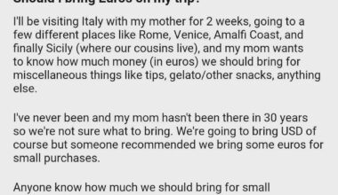Do they not know Italians only accept Roman coins?