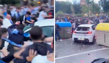 Une voiture fonce dans des supporters de foot en Espagne: plusieurs blessés à déplorer