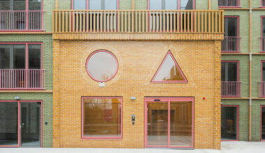 playful shapes dot monadnock's volante housing in the netherlands