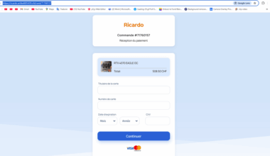 Getting Scammed on Ricardo ? Pls help
