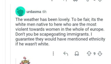 Just sticking these up to show how quick bigots are to control narratives when a crime is reported