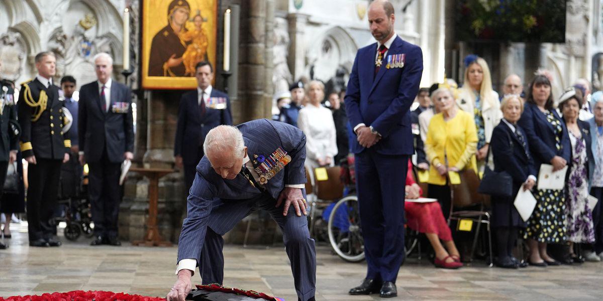 King Charles leads VE Day service marking 80 years since WWII ended
