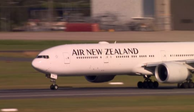 Air NZ plane damaged in Brisbane departs for Auckland