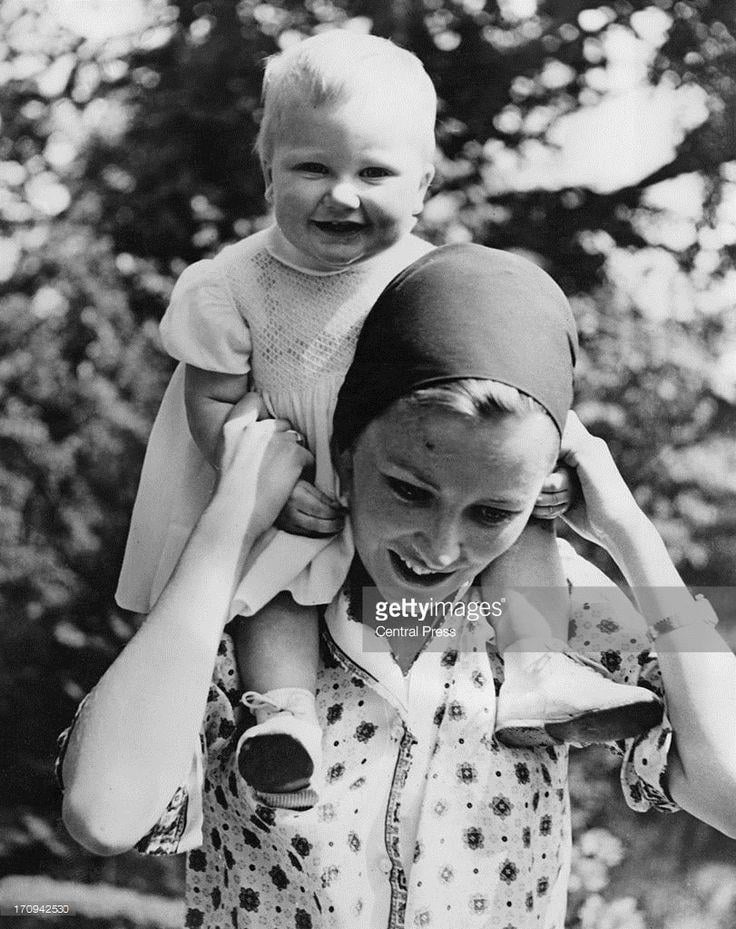 Princess Astrid of Belgium Celebrating Her First Birthday with Her Pregnant Mom