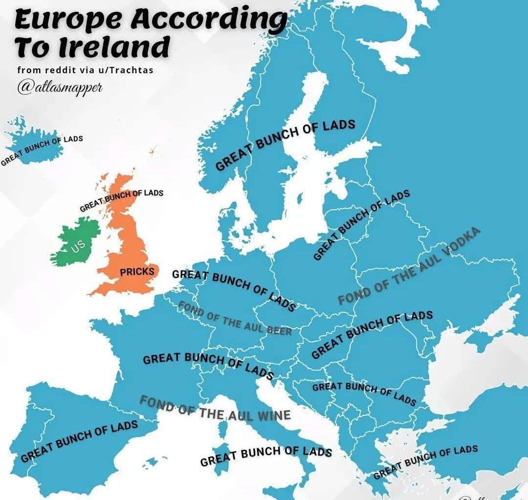Europe according to Ireland